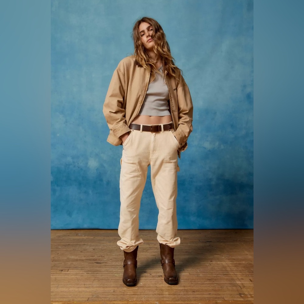 Urban Outfitters NWT BDG Corduroy Carpenter Pant - Mango